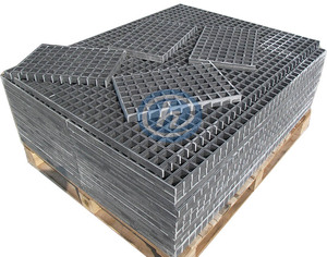 玻璃钢光栅光滑表面防腐蚀，用于人行道施工 - Product Image 4