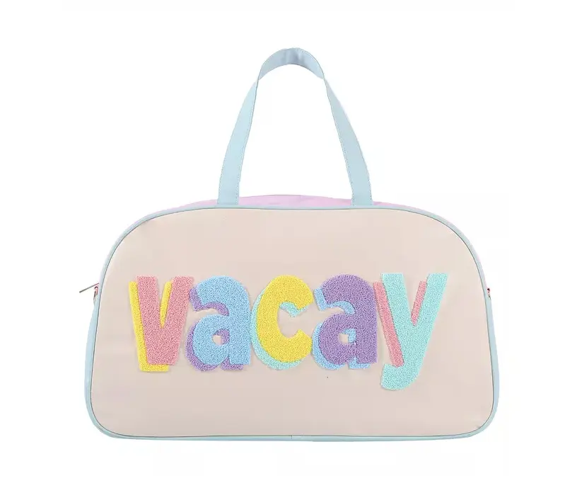 Düşük miktar özel Logo seyahat çantaları büyük gymbag shoppingonline deri PU kremi wifty silindir çanta