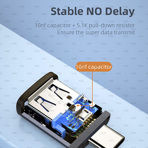 อะแดปเตอร์ USB to USB-C ประเภท C ตัวแปลงหญิงเป็นชายสําหรับการเดินทางสําหรับ Apple Watch สําหรับ iPhone 15 iPadAirpodsCarPlay - Product Image 5