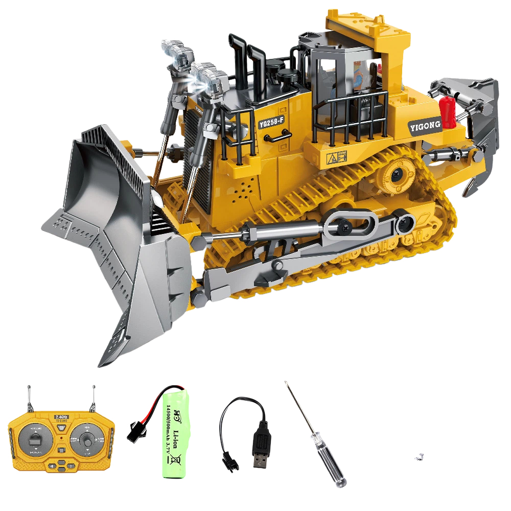 9 Channel Alloy Yellow Tractor