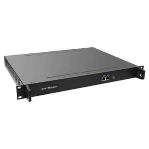 Venta caliente DVB-T Modulador 512 * Entrada IP 16 Canales no adyacentes Salida Máx. IP DVB-T VCT Tabla de canales virtuales Modulador de RF de