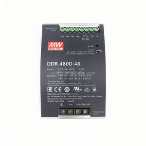 <span class=keywords><strong>DDR</strong></span>-480D-48 DIN RAIL Netzteil 67.2-154VDC DC-DC Konverter 480W für industrielle Steuerung