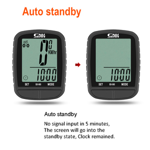 <strong>Wireless</strong> Bike <strong>Computer</strong> Waterproof Bicycle Odometer Multi <strong>Functional</strong> LCD Screen <strong>Cycling</strong> Mountain Bike Speed Meter - Product Image 5