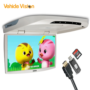 Monitor Manual de montaje en techo de 18,5 pulgadas, pantalla de reproductor de vídeo, Monitor de TV de autobús Android, Monitor abatible para techos de autobús - Product Image 6