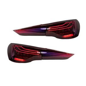 ไฟท้ายไฟท้ายรถสำหรับ BMW M4 G82 G22ไฟท้ายรถ2021-2024ไฟท้าย CSL RGB สไตล์ RGB สำหรับ BMW 4 Series ไฟท้าย G22 LED - Product Image 4