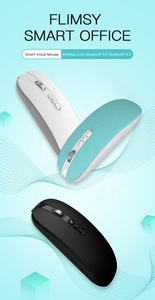 AI Inteligencia Artificial Voice Mouse Carga inalámbrica iFlytek Entrada Escribir Traducción Desktop Laptop Office Voice Mouse - Product Image 3