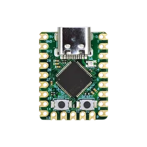 RP2040 RP2040-Zero สำหรับบอร์ดพัฒนา Raspberry Pi ไมโครคอนโทรลเลอร์โมดูลบอร์ดแบบ dual-core Cortex M0 + โปรเซสเซอร์2MB แฟลช