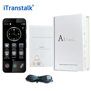 Itranstalk ChatGPT lingua traduttore dispositivo di traduzione bidirezionale 142 lingue traduzione Online o Offline - Product Image 4