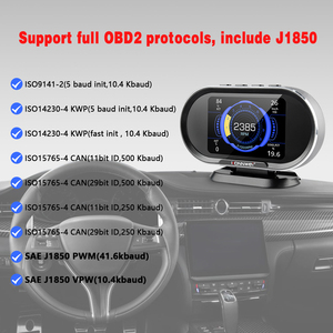Head Up Display KONNWEI KW206 Auto Meter Zeigen Alle Daten in Bildschirm 3,5 Zoll Klar Fehler Code Können Update Online - Product Image 6