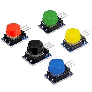 5PCS 12X12MM <strong>Big</strong> Key Module Button Module Light Touch Switch Module with Hat High Level Output or Raspberry Pin 3 - Product Image 2