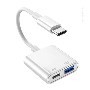 USB 3.0 OTG适配器全新USB C至USB a & C至C转换器音频DC充电端口PD相机适配器 - Product Image 1