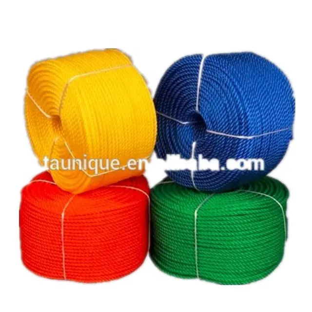 cheap price 100% virgin nylon PE rope twisted 3 strands FOR Indonesia