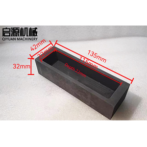 工厂定制带标志的金条/锭和棒材专用异型高纯耐火石墨模具 - Product Image 3