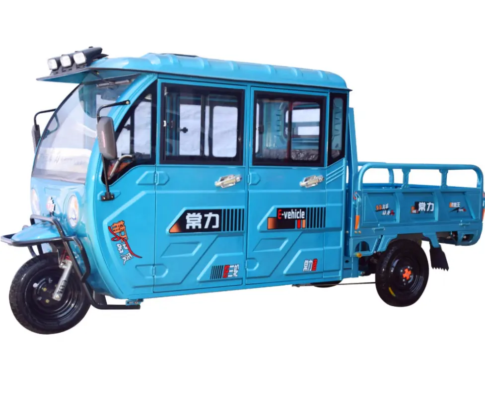 Changli Adult cheap electric vehicle/truck electric, electric three-wheeled passenger vehicle made in China.