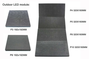 P4 P5 P6 P8 P10 Im Freien wasserdichte led werbung panels outdoor digitalen bildschirm Outdoor-LED-Display Modul - Product Image 2