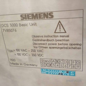 Neue und originale Plc DCS3000 Basic Unit 7 VR5076 Original SPS-Programmier steuerung - Product Image 2