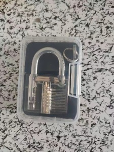 Trong suốt Acrylic an ninh khóa phổ bảo vệ Cửa Cửa sổ Tủ Ngăn Kéo khóa Khóa không thấm nước - Product Image 4