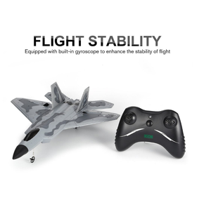 FX-822 F22 RC Airplane 2.4GHz 290ミリメートルWingspan EPP RC Fighter Battleplane RTF Remote Controller RC Quadcopter Aircraft Model - Product Image 4