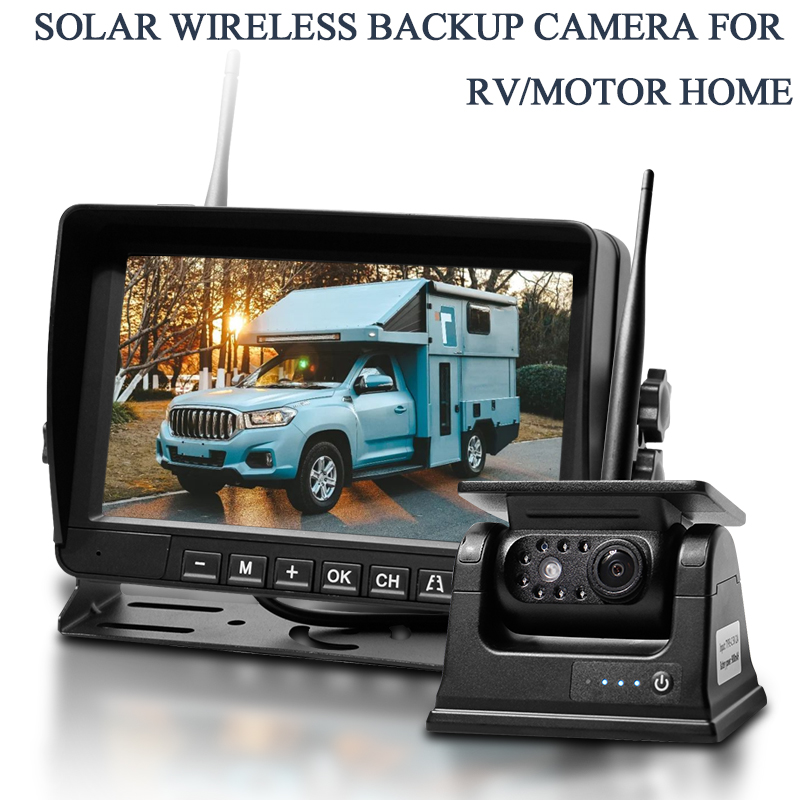 7 inch with 1PC Solar Camera
