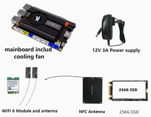 <strong>10</strong>.1 &quot;touch Screen Package Mainboard X86 Development Board Windows11/win10 Industrial Computer 8GB+256GB EMMC 16GB+256GB EMMC - Product Image 5