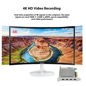 TC-720N4视频采集卡高清4K 4通道同时输入PCIE开关融合游戏录制兼容安卓 - Product Image 3