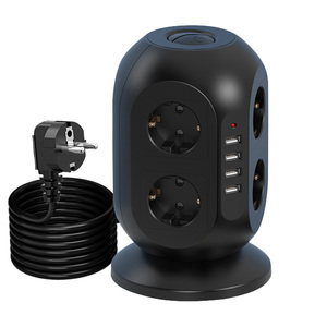 Smart Power Strip 8 <strong>Sockets</strong> 3 <strong>USB</strong>-A 1 Type C Ports Multiple EU/US/UK Compatible Surge Overload Protector 125V Smart Extension - Product Image 1