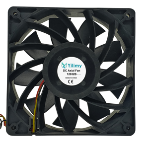 12032B High-Flow DC Axial Cooling Fan 120*120*32mm with Excellent Axial Flow Performance