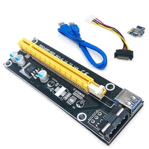USB 3.0快速适配器VER009S PCI-E 1X至16X立管卡电源扩展器电缆，用于台式塑料材料库存产品 - Product Image 5