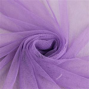 Tela de malla Hexagonal para vestido, 100% poliéster, 50D, 30GSM, agujero pequeño suave, ojal de tul - Product Image 1