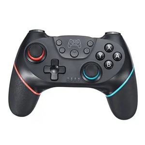 PS4 PC Nintendo Switch iOSビデオゲーム対応ワイヤレスBTゲームUSBジョイスティックコントローラー - Product Image 4