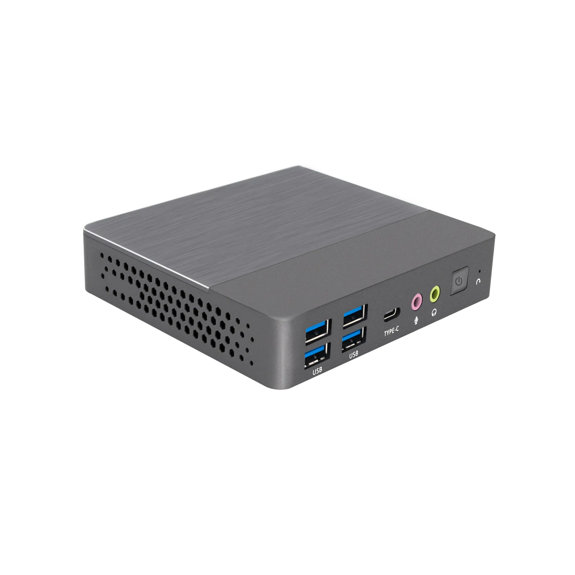 Mini ordenador de bolsillo N5095 N5100 N5105, pantallas duales VGA DDR4 4K HD Win10 Linux Barebone