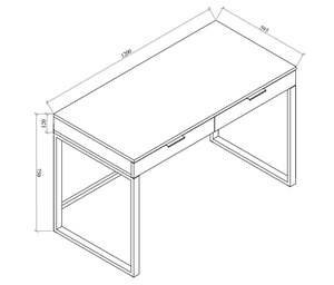 Escritorio de ordenador de diseño personalizado, OEM de fábrica, para el hogar o el lugar de trabajo - Product Image 3
