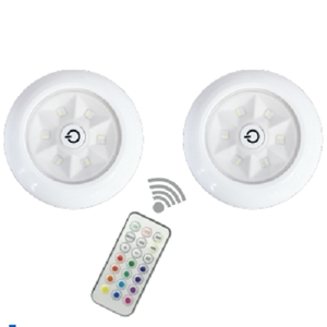 Çok renkli efektler için IR uzaktan kumanda ile RGB LED ışık - Product Image 1