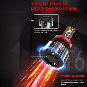 หลอดไฟ LED หน้ารถยนต์แบบ H1 32W ระบบให้แสงสว่างอัตโนมัติลำแสงสีขาวเย็นสำหรับยานยนต์ - Product Image 4