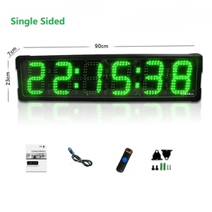 YIZHI GO6T-6G grande Display verde da 6 pollici con Timer di corsa su pista a LED singolo lato orologio da corsa per maratona di cronometraggio digitale - Product Image 2