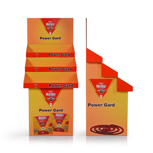 Espositore per scaffali in carta POP espositore per scaffali per pavimenti pubblicitari gratuiti per supermercati espositore da banco in cartone per Snack in cartone - Product Image 4
