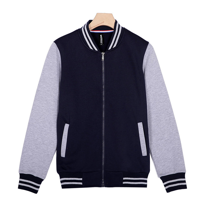 Navy blue and gray