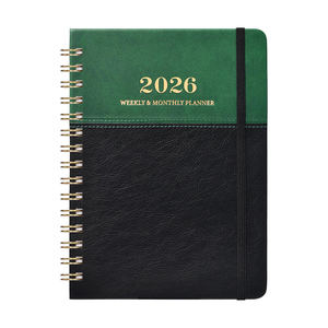 Biểu Tượng Tùy Chỉnh A5 Máy Tính Xách Tay Cá Nhân In Máy Tính Xách Tay Xoắn Ốc PU Da Tạp Chí Với Logo Khuyến Mại Quà Tặng Doanh Nghiệp - Product Image 1