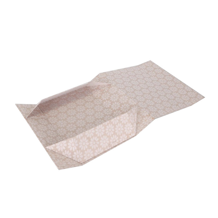 Confezione regalo con chiusura magnetica pieghevole per imballaggio di abbigliamento al dettaglio di lusso bianco di colore di stampa personalizzato - Product Image 2