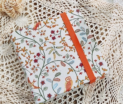 Carta di cotone 300g - 12x12cm - trama fine - 24 fogli