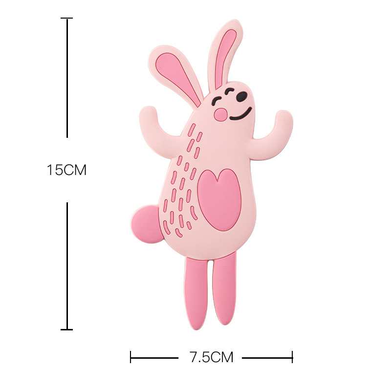 Pink Rabbit (magnet)