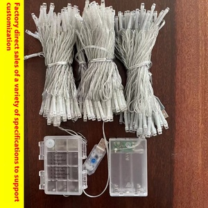 Cadena de luces navideñas LED de 8 funciones, alimentado por batería USB, resistente al agua, IP44, Control remoto, fuente de alimentación CC para uso transfronterizo - Product Image 5
