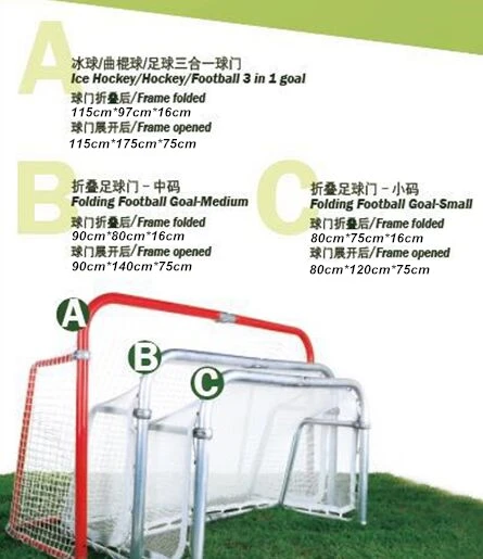 Mini Portable Soccer Goal Post Foldable Football Goal Training