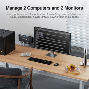 TESmart hdmi <strong>Kvm</strong> <strong>Switch</strong> Cross-platform Computer Equipment Easily <strong>4</strong> Port <strong>Kvm</strong> Multiviewer hd 4k Usb <strong>Kvm</strong> Switcher <strong>1</strong> in <strong>4</strong> Out