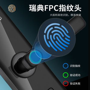 Z14基本版スマートなドアロック制御キー/カード/コードアクセスSma - Product Image 4