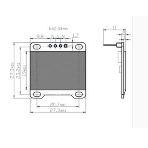 1.3 pollici I2C IIC seriale 128x64 OLED LCD LED modulo di visualizzazione Monitor per Arduino 51 MSP420 STIM32 SCR SH1106 scheda di sviluppo