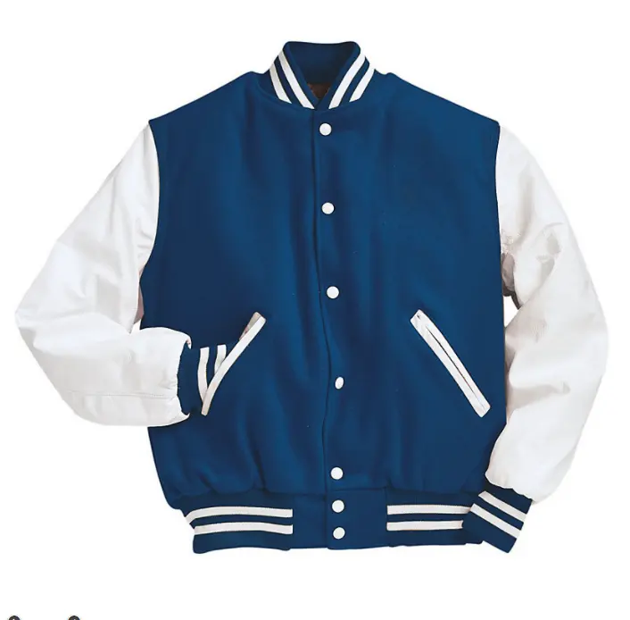 Mens Fashion Varsity Jacket Oorzakelijk Slim Fit Bomber Baseball Jassen