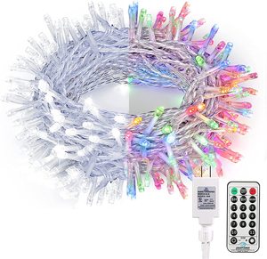 200LED 300 LED 11-Function Warm White & Multi Color LED Dimmable Christmas Tree String Lights mit Remote für Xmas Tree Party - Product Image 5