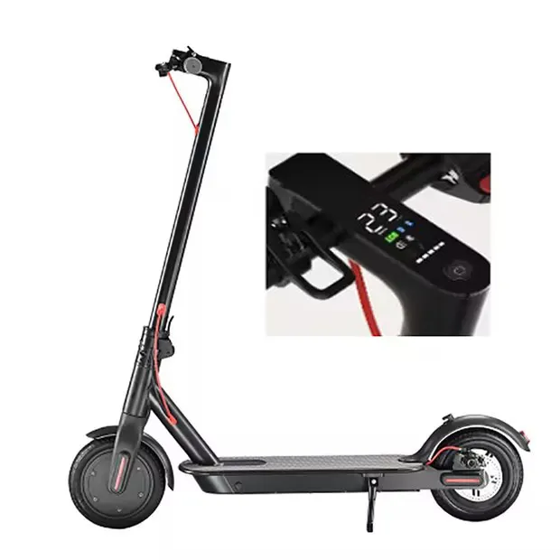 Ultra hafif elektrikli Scooter yetişkin elektrikli Scooter için 12 inç 36V katlanır elektrikli motosiklet