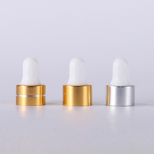 1ml 2ml 3ml 5mlミニサンプルドロッパーボトル空の化粧品ドロッパーボトル、エッセンシャルオイル香水用ゴールデンキャップ付き - Product Image 2